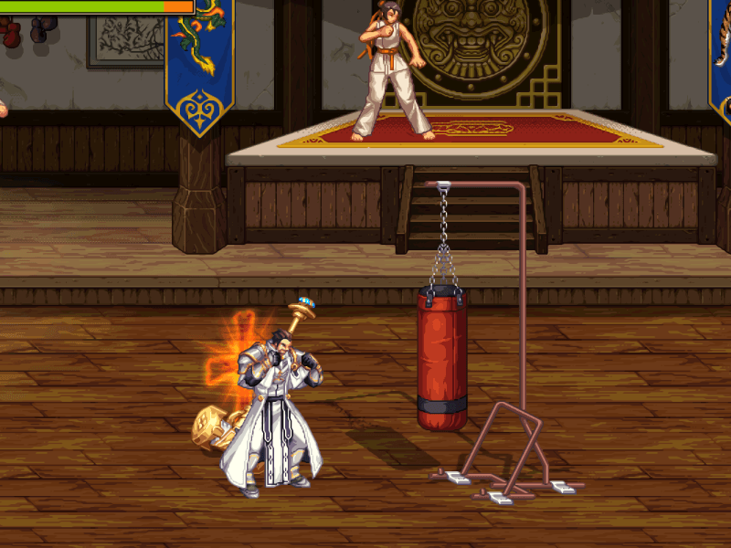 빛의 복수 이펙트 개선