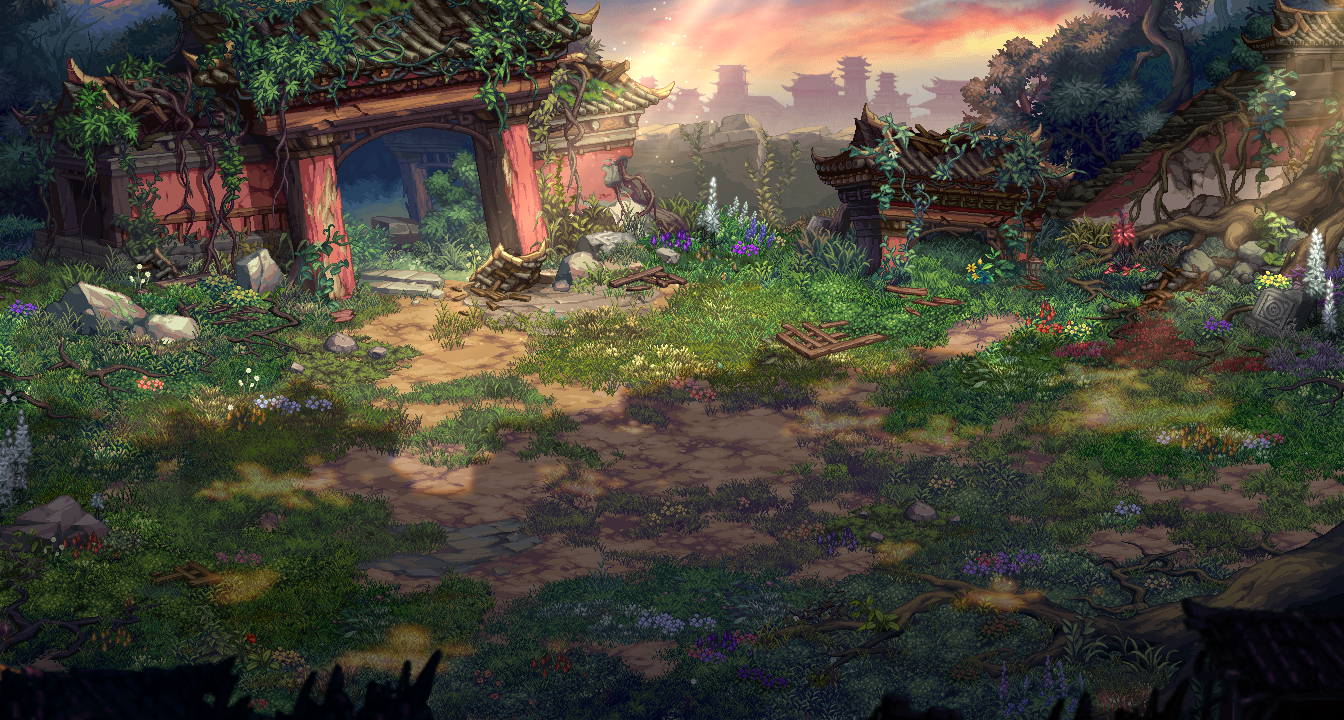 폐허 위의 화원