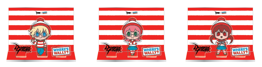 던파 X WALLY 아크릴 스탠드2