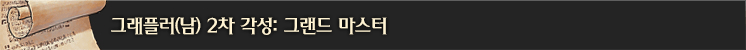 2차 각성: 그랜드 마스터